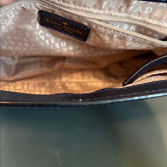 Kate Spade  ♠️ Midnight Blue Leather Crossbody Bag - Picture 8 of 11